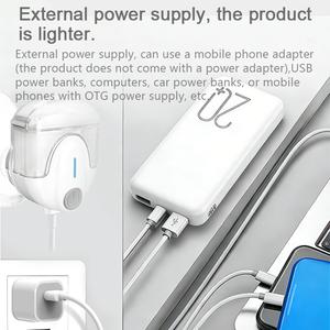 वयस्कों और बच्चों के लिए जाल के साथ पोर्टेबल इलेक्ट्रिक जाल नेबुलाइज़र मशीन के साथ पोर्टेबल इलेक्ट्रिक जाल नेबुलाइजर मशीन - Product Image 6