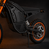 Moto électrique 60V 3600W à moteur central, VTT électrique tout-terrain 70KM/H, longue autonomie, puissante, vente en gros, personnalisable