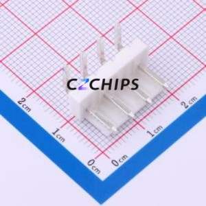 HC-5003-4AW-G Wire-to-Board Pin Header Bent Lead Through Hole,P=5mm Connector 1x4P 5mm Right Angle Insert 4P - Product Image 1