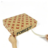 Caja de Regalo de Cartón Personalizada con Logotipo, Tira Desprendible, Impresa, Autosellable, Plegable, para Envío, de Papel Corrugado
