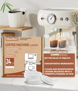 Tablettes effervescentes écologiques pour <span class=keywords><strong>machine</strong></span> à café, détartrage rapide pour la maison, le bureau, le café, usage commercial - Product Image 1