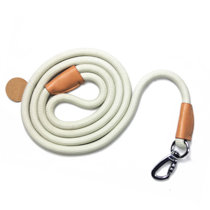 Correa de Tracción de Nailon Trenzado Personalizada de Lujo para Mascotas Pequeñas, Ajustable, con Cintas Sólidas - Product Image 6