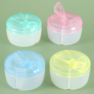 Boîte de lait en poudre pour bébé de qualité alimentaire SUNSHING, conteneur de collation alimentaire à 3 compartiments, étui de voyage pour préparation infantile, distributeur de poudre pour nourrissons - Product Image 1