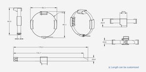 Wxwy loạt độ chính xác cao không dây cảm biến nhiệt độ - Product Image 5