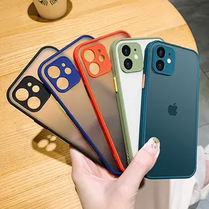 适用于iPhone 11 13 Pro Max 14 Pro Max彩色对比度精确孔相机保护触摸感觉亲肤手机外壳