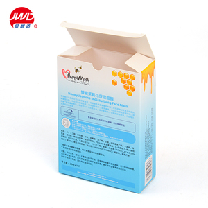 Tùy chỉnh 10 cái đóng gói mật ong Facial Face Mask hộp mỹ phẩm bao bì giấy - Product Image 3