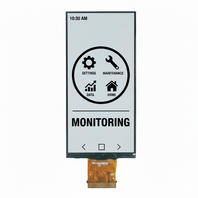 2.9 Inch Reflective TFT LCD Module | Mono 168x384 Sunlight Readable Display | Ultra Low Power