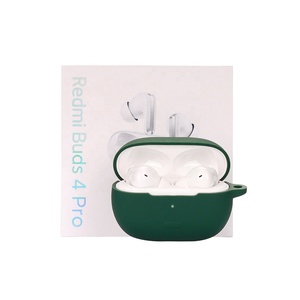 Funda de Silicona para Auriculares <span class=keywords><strong>Xiaomi</strong></span> <span class=keywords><strong>Redmi</strong></span> <span class=keywords><strong>Buds</strong></span> <span class=keywords><strong>4</strong></span> <span class=keywords><strong>Pro</strong></span>, Diseño Personalizado, Color Sólido, Bolsa para Auriculares Inalámbricos, Funda para Airpod <span class=keywords><strong>Pro</strong></span> - Product Image 2