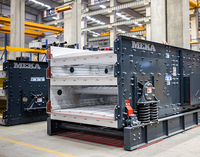 Machine de criblage vibrant robuste pour l'exploitation minière, équipement de criblage de sable et d'agrégats haute capacité pour les installations de concassage de pierres en carrière