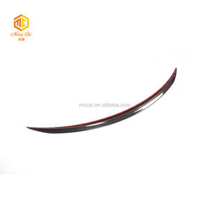 Alerón de coche de fibra estilo AMG para Mercedes Benz W205 C63 Spoiler - Product Image 3