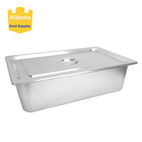 NANSHENG – Fournisseur d'usine : Bac GN 1/1 en acier inoxydable, conteneur GN empilable pour équipement de buffet alimentaire