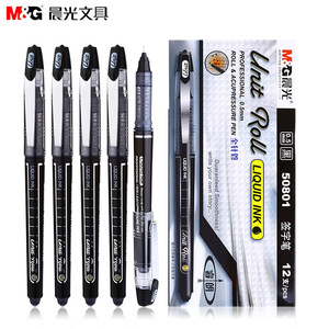 ปากกาลูกลื่น M&G รุ่น Unit Roll ขนาด 0.5 มม. หัวเข็ม แห้งเร็ว สำหรับนักเรียน สอบ - Product Image 5