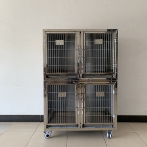 EUR PET Veterinary Equipment Pet Medical Hospital Devices Veterinary Stainless Steel Pet <strong>Cages</strong> &amp; Houses - Product Image 5