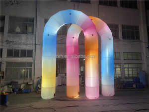 <span class=keywords><strong>Arche</strong></span> <span class=keywords><strong>d</strong></span>'entrée gonflable lumineuse pour événements estivaux, utilisable en intérieur et en extérieur - Product Image 5
