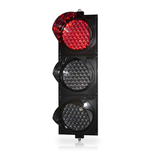 Lampu Rambu Lalu Lintas LED Tricolor 8 inci IP65 dengan Lensa Cobweb untuk Jalan Raya - Product Image 4