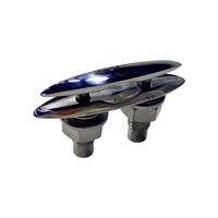 Cleat escamotable en acier inoxydable 316 pour bateau, kayak, canot pneumatique, yacht, matériel de bateau, 6 pouces