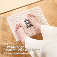 Repose-pieds de bureau en plastique, repose-pieds basculant sous le bureau, pédale anti-croisement de jambes, plateforme d'équilibre pour les pieds