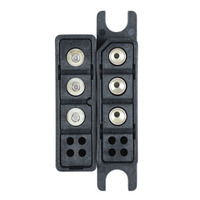 Module de charge en cuivre à faible courant continu JDS-07C pour connecteur combiné de puissance de signal à Angle droit de vélo électrique et de moto