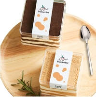 Offres Spéciales recycler Transparent biodégradable mignon spécial oeuf tarte ps boîtes d'emballage en plastique boîte à gâteaux acrylique