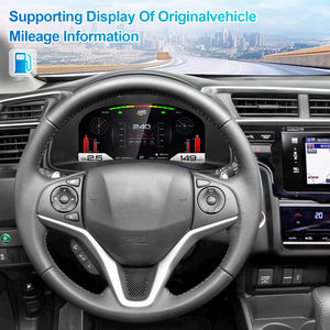 หน้าจอแสดงผลดิจิตอล Navihua สำหรับ<span class=keywords><strong>รถ</strong></span>ยนต์ <span class=keywords><strong>Honda</strong></span> Fit ปี 2014-2020 ชุดหน้าปัดดิจิตอล วัดระยะทางแบบดิจิตอล จอแสดงผลเสมือนจริง มาตรวัดความเร็วอัตโนมัติ - Product Image 5