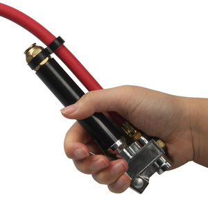 Handheld Tire Inflator Gun Red Metal Single Cylinder Fast <b>Inflate</b> For <b>Car</b> MPV - Product Image 3