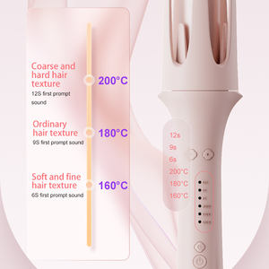 4 в 1 многофункциональная сменная автоматическая щетка для завивки волос светодиодная расческа для выпрямления волос с керамическим покрытием - Product Image 4