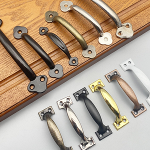 Hot Zinc Chinese Style <strong>Shell</strong> Self-tapping Screw Installation Bronze Gold White Black <strong>Handle</strong> Cabinet <strong>Kitchen</strong> <strong>Pulls</strong> <strong>Drawer</strong> <strong>Pull</strong> - Product Image 2