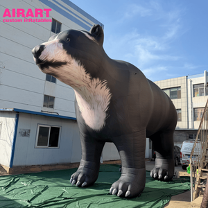 Oso Negro Inflable Gigante para Decoración de Zoológicos, Muñeco de Oso Negro para Ideas de Fiestas y Juguetes Personalizados de Oso Negro - Product Image 6