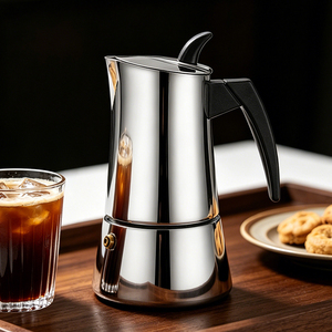 HIGHWIN Pot à expresso Moka au design unique - Product Image 1