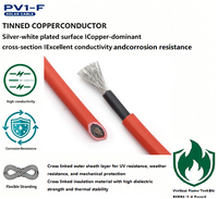Cable Solar Fotovoltaico, Utilizado para Cobre Estañado, Nivel de Protección XLPO IP67, 0.6/1KV AC PV1500DC 6mm/4mm/10mm