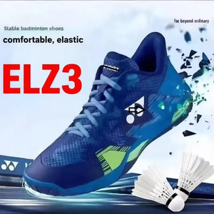 Nouvelles chaussures de badminton ELZ3 de cinquième génération pour couple unisexe, légères, respirantes, semelle extérieure en EVA, semelle intermédiaire en caoutchouc, sport - Product Image 1