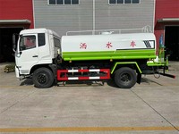 Camion-citerne à eau Dongfeng 4X2 12m3 12000 litres 12 tonnes 12cbm avec buse de pulvérisation à vendre