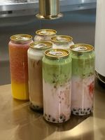 Bouteilles transparentes en PET avec logo, contenants à gâteaux et bocaux pour café, 250/330/500/650 ml, pour les magasins de boissons