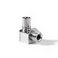 Connecteurs de refroidissement liquide IA OEM usinés CNC, raccords rapides pour fluides destinés aux centres de données