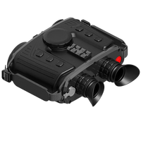 Jumelles thermiques HT-C600, capteur IR 384x288, objectif 50 mm, dispositif d'observation nocturne à double œil, caméra de surveillance de la faune en extérieur