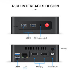 Beelink <span class=keywords><strong>GKMini</strong></span> Intel J5005 8G + 128GB AI Mini PC Pantalla dual de la red de la pantalla de la red DDR4 SSD Potente ordenador industrial Wins10 para juegos de oficina - Product Image 2