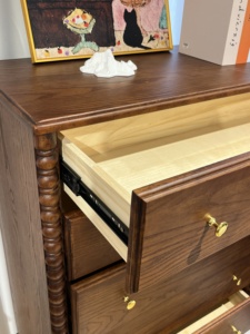 Mueble de Almacenamiento de Madera Maciza Estilo Hepburn, Mueble Auxiliar de Almacenamiento para el Hogar - Product Image 4