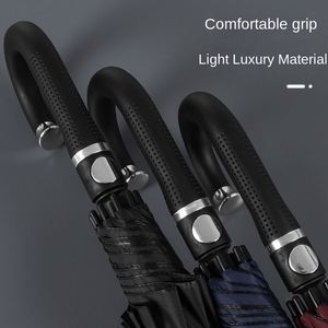 Paraguas de Golf Grande de Doble Uso, Resistente a Tormentas y Lluvia, con Mango Largo de 10 Varillas y Logotipo con Impresión UV, Venta al Por Mayor - Product Image 2