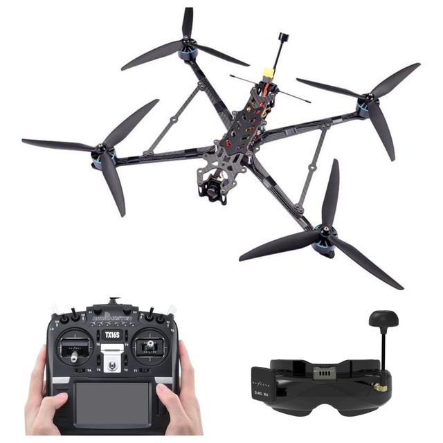 10inch Fpv Long Range Drones with Long Range Drone with Led for Adult