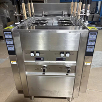 Cuiseur à pâtes à gaz 6 brûleurs pour cuisine et restaurant, équipement commercial