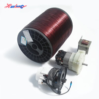 Fil magnétique UL AWG 4-32, fabricant de fils électriques isolés en aluminium émaillé, fils électriques pour bobinage de moteur électrique, HuiLong