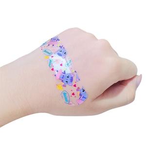 Apósito para heridas transpirable e impermeable Animal Band-Aid para niñas, varios colores, de un solo uso - Product Image 1