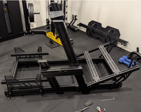 Cockpit de Simulación de Carreras DIY 4080 con Perfiles de Aluminio, Soporte Ajustable para Volante de Juegos, Simulador de Carreras para PC
