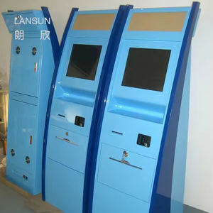 Máquina de pago de pasaporte dispensador de Tarjeta de Efectivo de Banco <span class=keywords><strong>cajero</strong></span> automático de hospital interior con impresora - Product Image 3