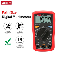 Multimeter Digital UNI-T UT33A+ UT33B+ UT33C+ UT33D+ Ukuran Saku Pengukur Tegangan DC AC dan Pengukur Resistansi dengan Garansi (Tanpa Garansi Resmi)