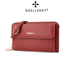 กระเป๋าสะพายข้างผู้หญิง Baellerry ทรงสี่เหลี่ยมแนวนอน กระเป๋าสะพายไหล่แบบมีซิป กระเป๋าใส่โทรศัพท์แบบหน้าจอสัมผัส เหมาะสำหรับการแต่งกายในชีวิตประจำวัน - Product Image 2