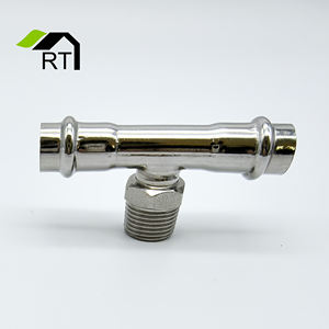 ملف شخصي من الفولاذ المقاوم للصدأ M SS s خيط خارجي تي صحافة مع موضوع BSP NPT - Product Image 4