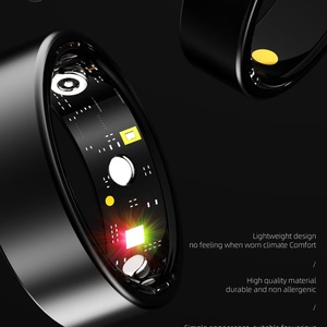 Anneau intelligent <span class=keywords><strong>de</strong></span> santé R30ECG personnalisé avec logo, contrôle par application, suivi <span class=keywords><strong>de</strong></span> la santé et du fitness pour <span class=keywords><strong>les</strong></span> familles, surveillance du rythme cardiaque et du sommeil, hommes et femmes - Product Image 1