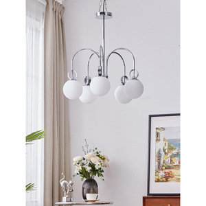 Vintage Nordic Style French Cream Living Room <b>Lamp</b> Popular Magic Bean Bow Pendant Retro <b>Study</b> Chandelier Pendant Lights for - Product Image 4