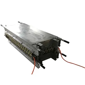 Machine de vulcanisation en caoutchouc à joint chaud de bande transporteuse de tissu de cordon d'acier de 100 PSI
